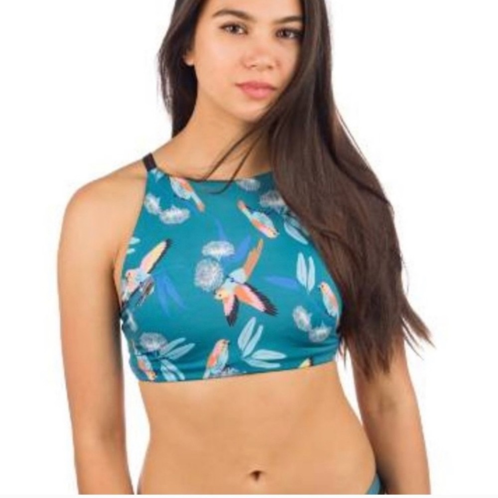 Patagonia Tasmanian Teal Bikini Top